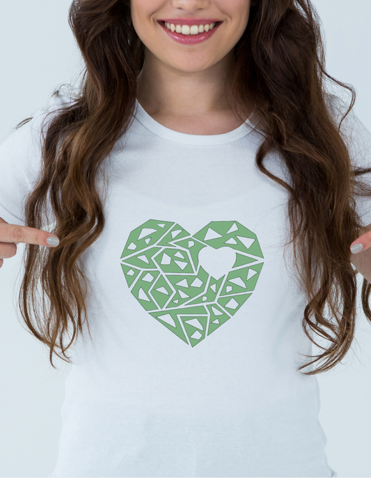 Shattered Not Broken Tee – 100% Cotton | Curated by Fifty Pieces of Glass