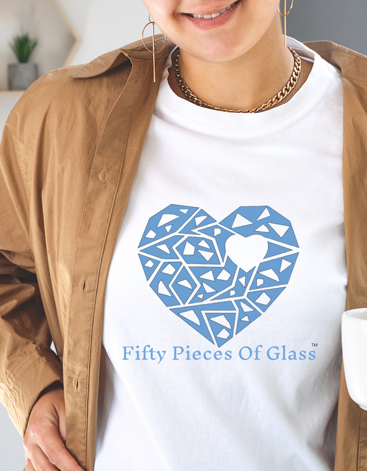 Fifty Pieces Of Glass™ Signature Tee – 100% Cotton